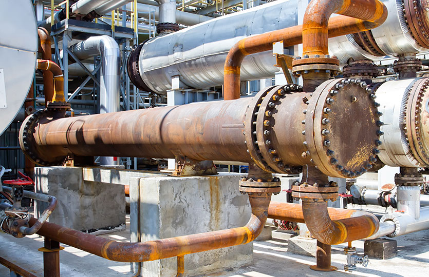 New mounted heat exchanger